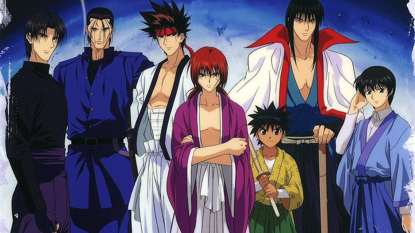 Kenshin Himura, Rurouni Kenshin, Sagara Sanosuke, Rurouni Kenshin Anime HD wallpaper