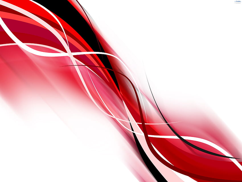 Red And White Abstract, Blue Red and Black HD wallpaper