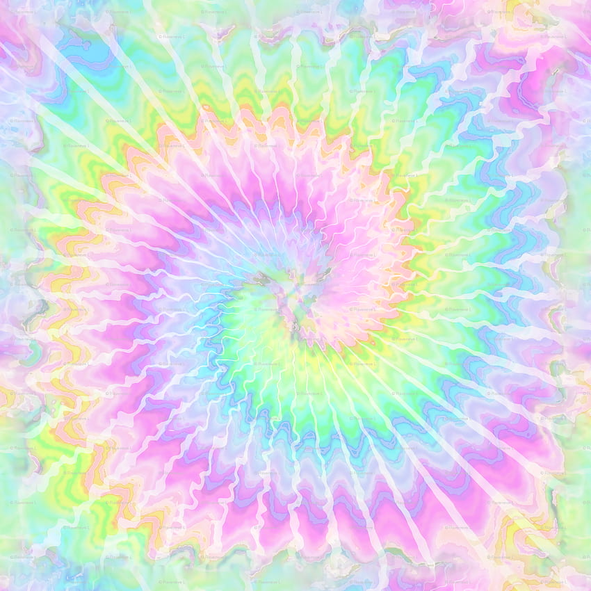 Tie Dye Pastel Rainbow Colorful Psychedelic Rave - Pastel Rainbow Tie Dye Background, Pastel Blue Tie Dye Sfondo del telefono HD