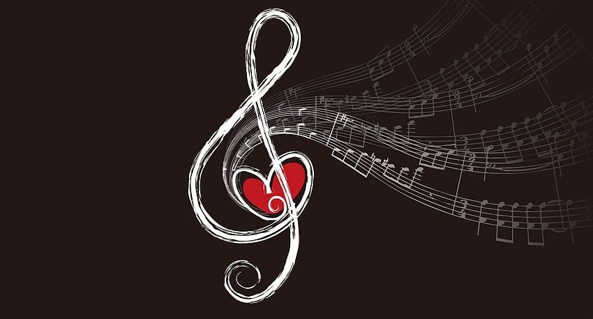 Valentinstagsgeschenke für Musikliebhaber, Jazzmusik HD-Hintergrundbild