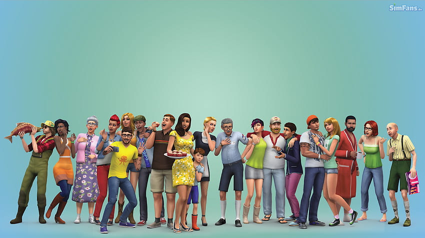 The Sims, Sims 4 papel de parede HD