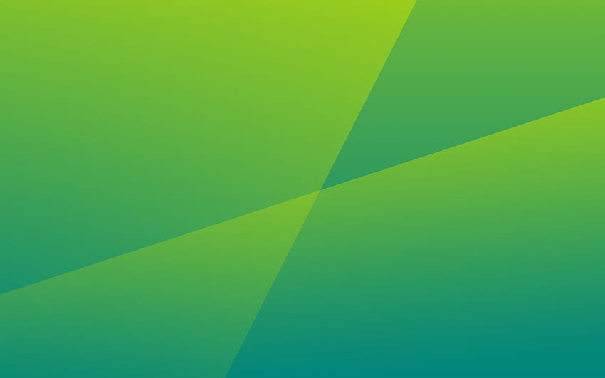 Green, abstract, crossed lines, gradient HD wallpaper