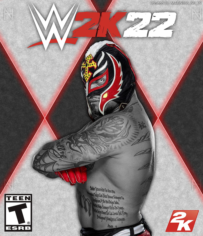 WWE 22 - Rey Mysterio - Custom Cover. : R WWEGames HD phone wallpaper