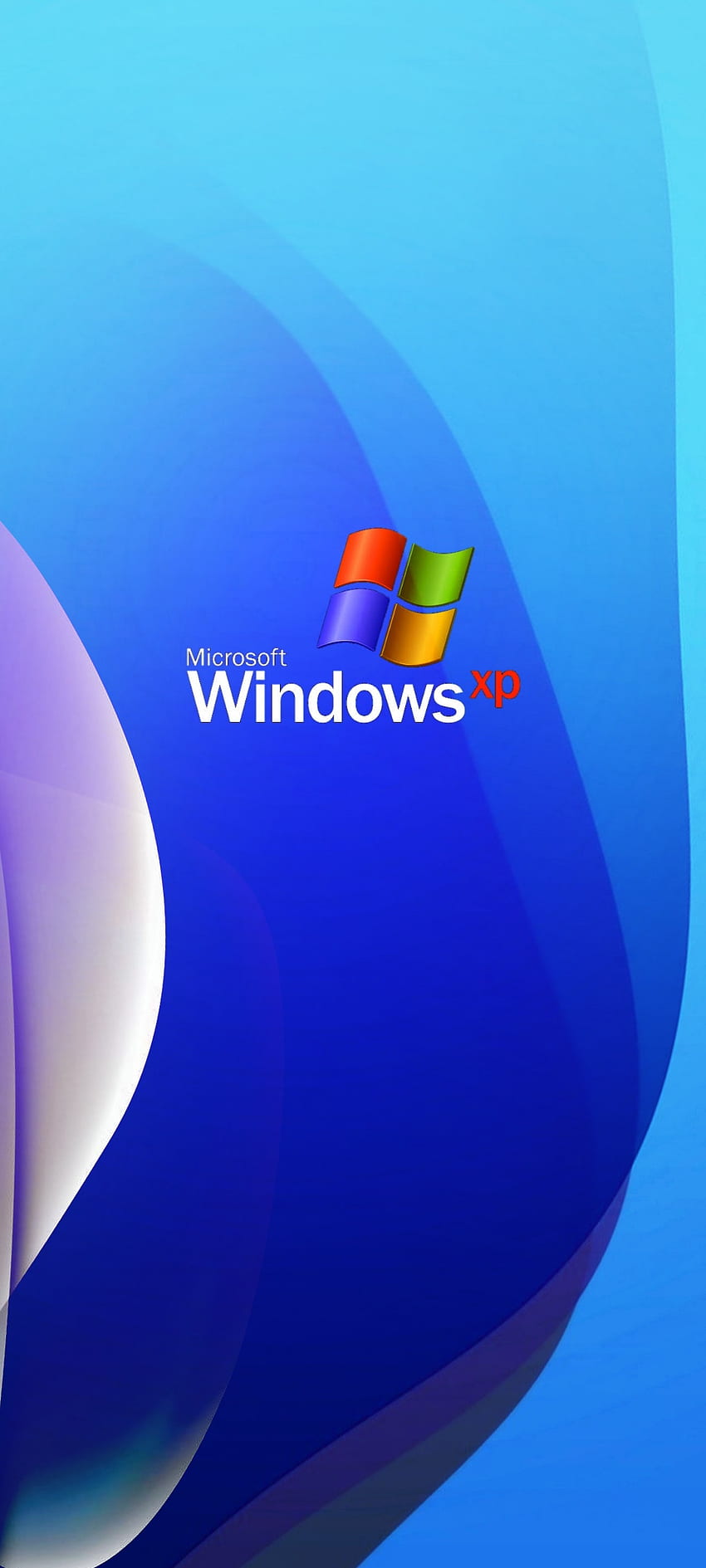 Windows xp móvil, azul, , windowsxp fondo de pantalla del teléfono