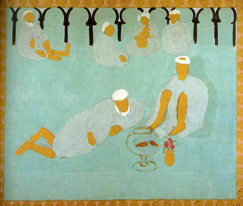 Café árabe - Henri Matisse fondo de pantalla
