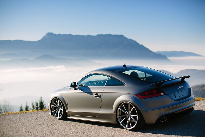 Montanhas, Tuning, Carros, Nevoeiro, Áustria, Audi Tt papel de parede HD