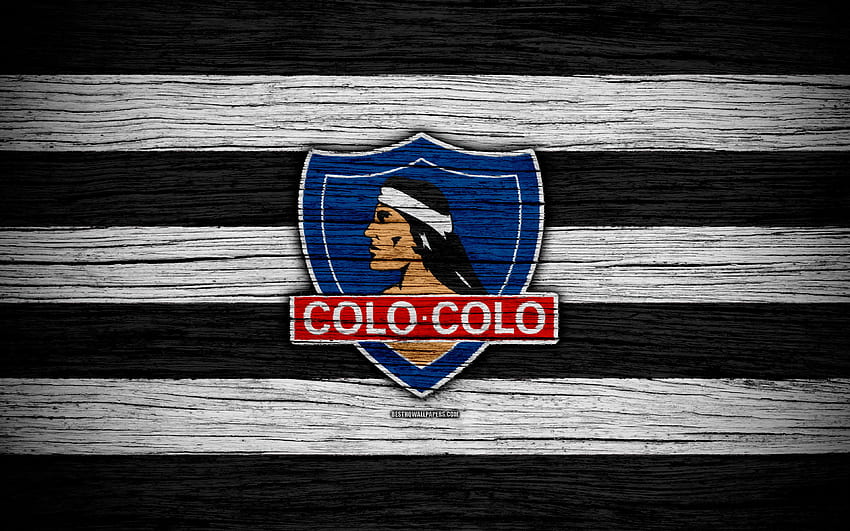 Colo Colo FC, , logo, Primera Chilena, Colo-colo papel de parede HD