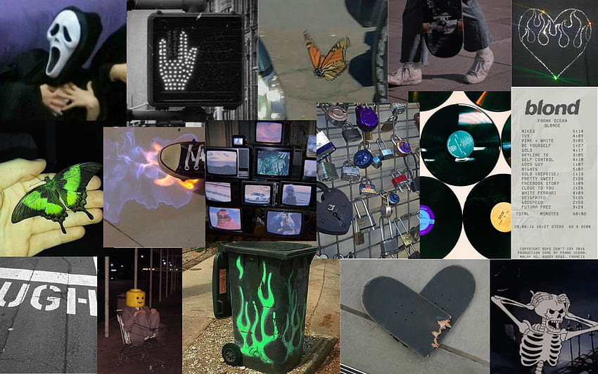 macbook collage ⛓. Macbook , Aesthetic , art, Grunge Aesthetic Collage Laptop HD wallpaper