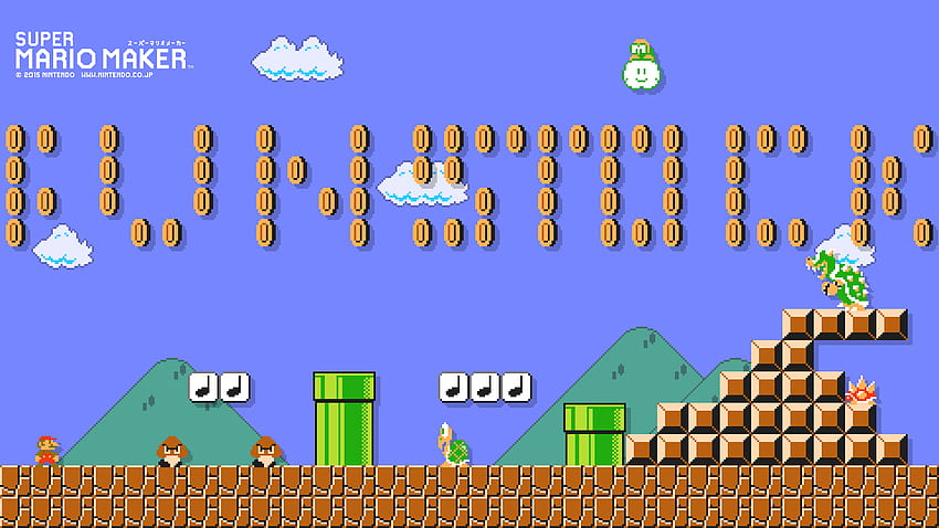 Super Mario Maker: Create Your Own HD wallpaper