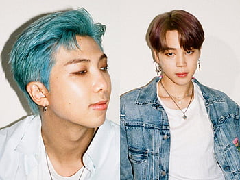 Dynamite Teaser : BTS shows off their swag as RM's green hair & Jimin,  Jungkook's denim avatar enthrals, Jimin Purple Hair HD wallpaper | Pxfuel