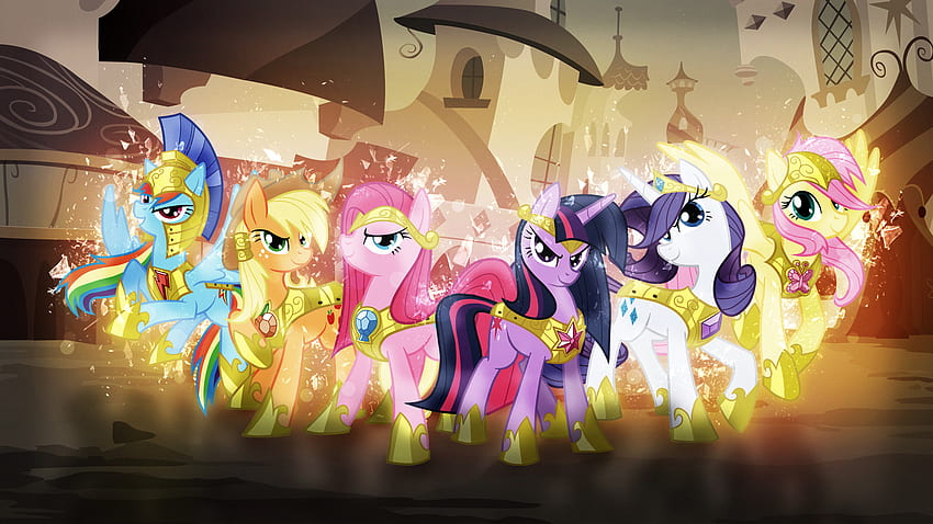 Pony - My Little Pony Friendship is Magic, Mane Six HD wallpaper