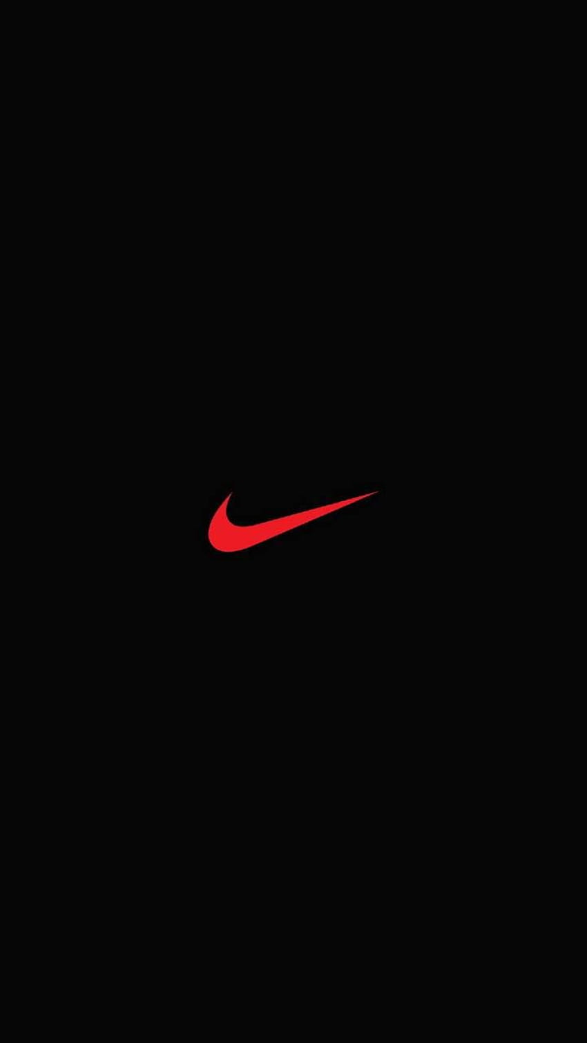 Nike, Red and Black Nike HD phone wallpaper
