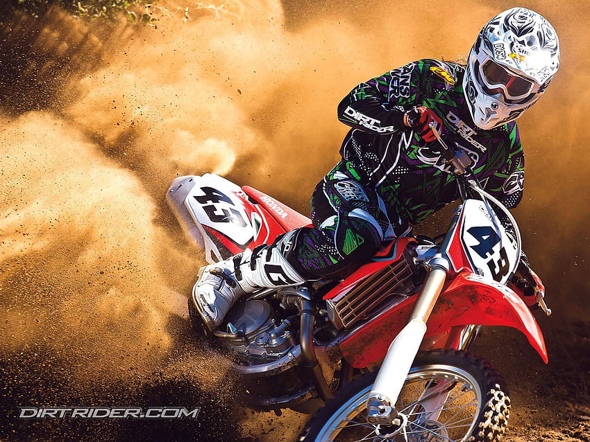 Honda Motocross Awesome Dirt Bike HD wallpaper  Pxfuel