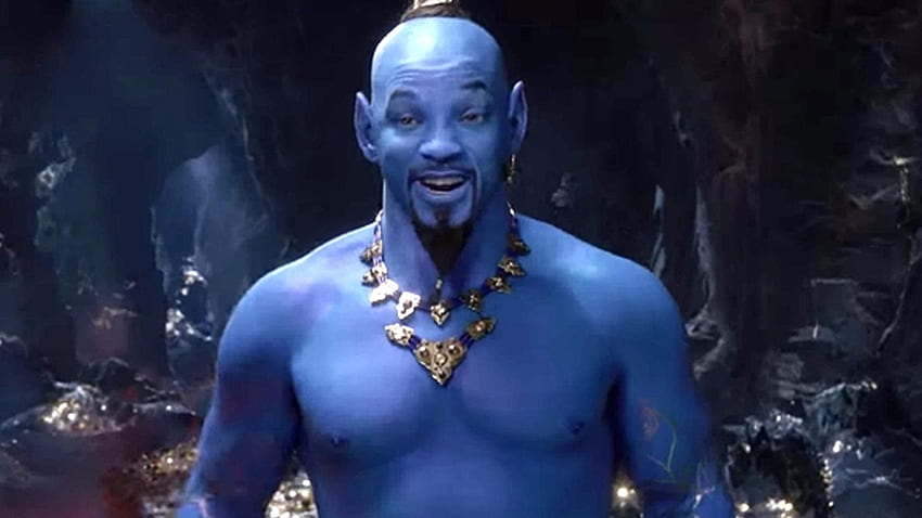 Genie Too Blue? 'Aladdin' Shows First Glimpse of Will Smith and