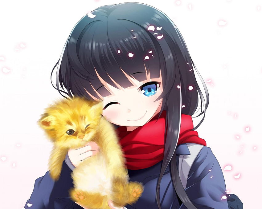 Sweet Anime, Japanese Cartoon Cute Girly HD wallpaper