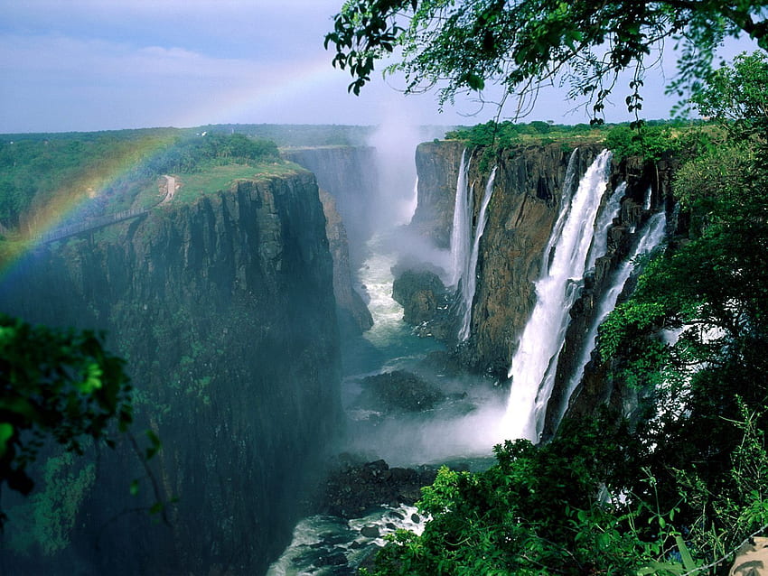 Waterfall Gallery - Bela República Democrática do Congo papel de parede HD