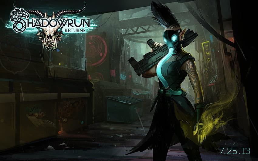 Shadowrun Returns HD wallpaper