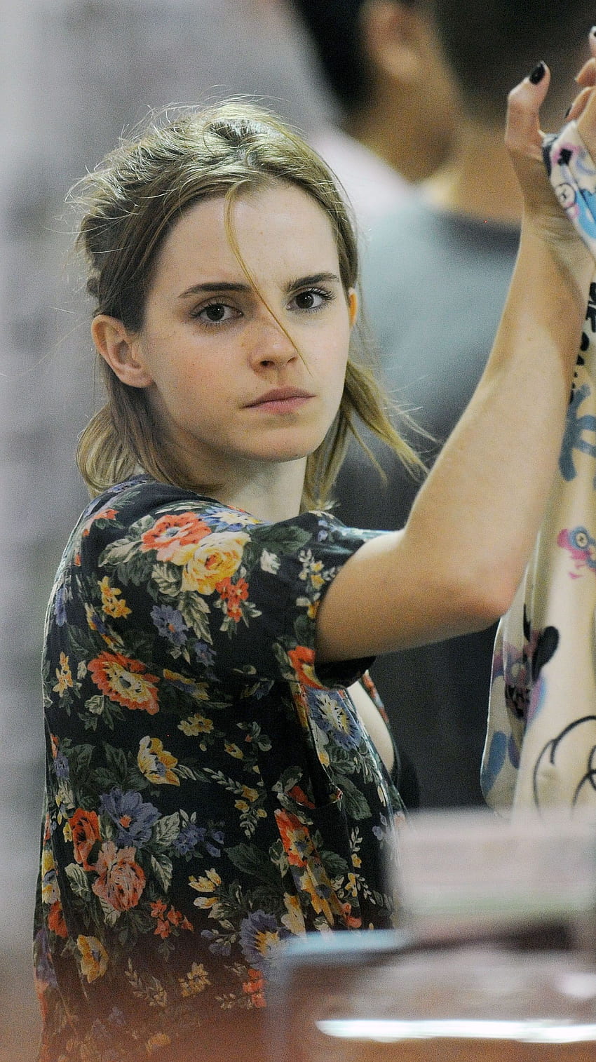 Emma Watson, actriz de Hollywood, modelo fondo de pantalla del teléfono