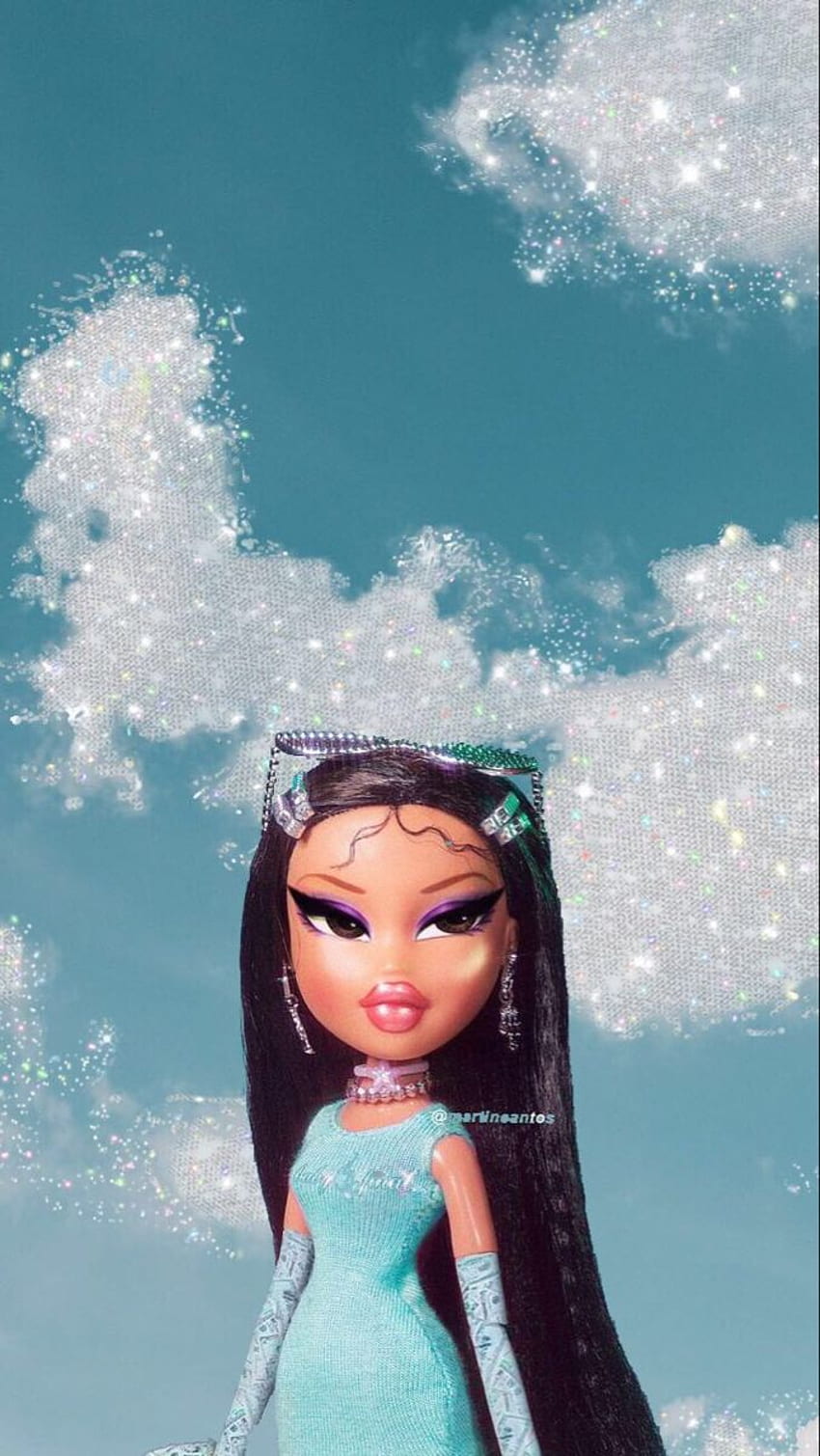 Bratz Dolls Lockscreen . Cute christmas , Bad girl , Cute patterns, Black  Bratz Aesthetic HD phone wallpaper | Pxfuel