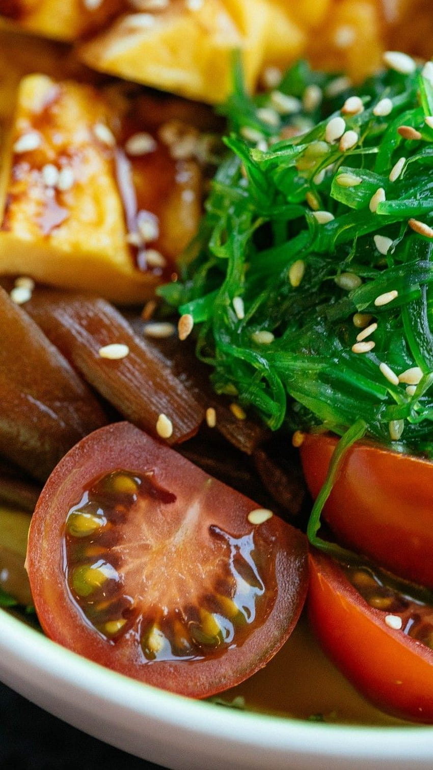Tomate, Gemüse, veganes Essen, Schüssel HD-Handy-Hintergrundbild