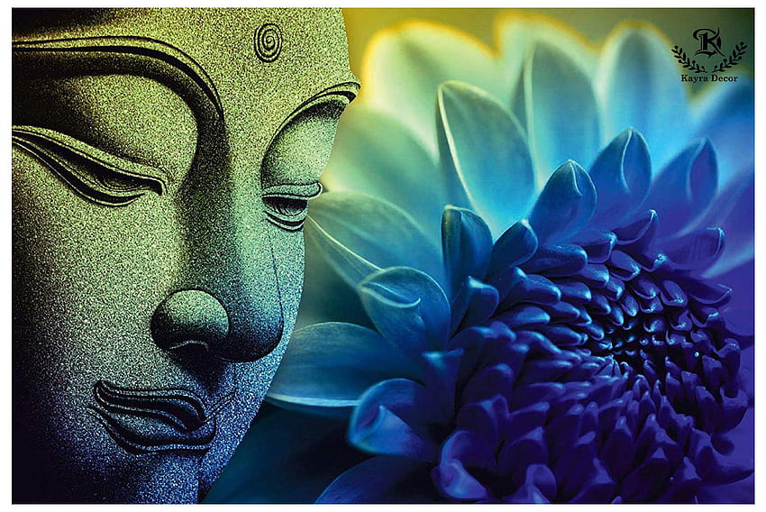 3D Buddha, Green Buddha HD wallpaper