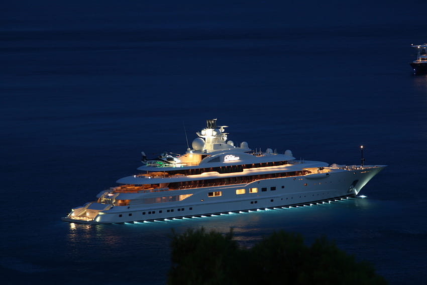 Yacht DILBAR. Luxusyachten, Motoryachten, Superyachten HD-Hintergrundbild