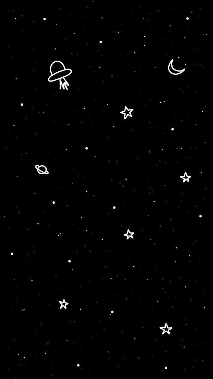 Space Doodle, Doodle Space Aesthetic HD phone wallpaper