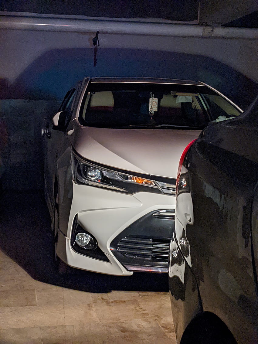 Toyota altis grande, cars, 2018, white, car, corolla, wheel, pakistan HD phone wallpaper