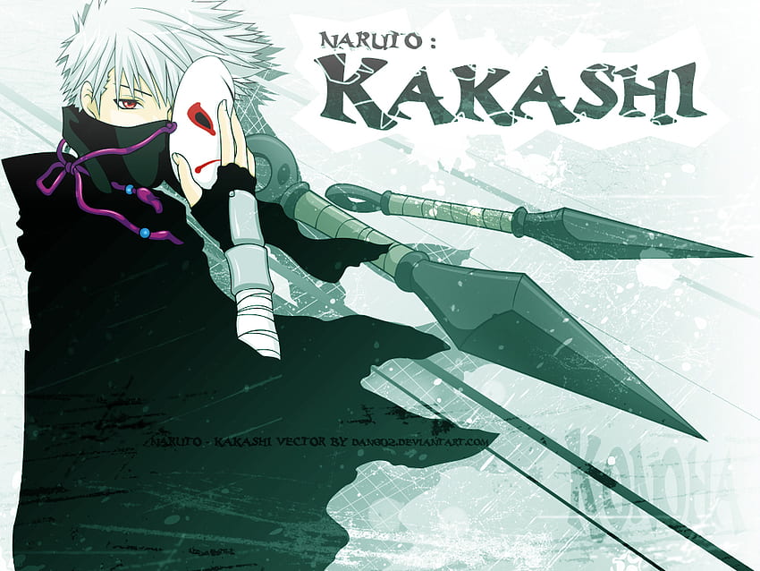 KAKASHI, sharingan, ninja, naruto, copy, anbu HD wallpaper