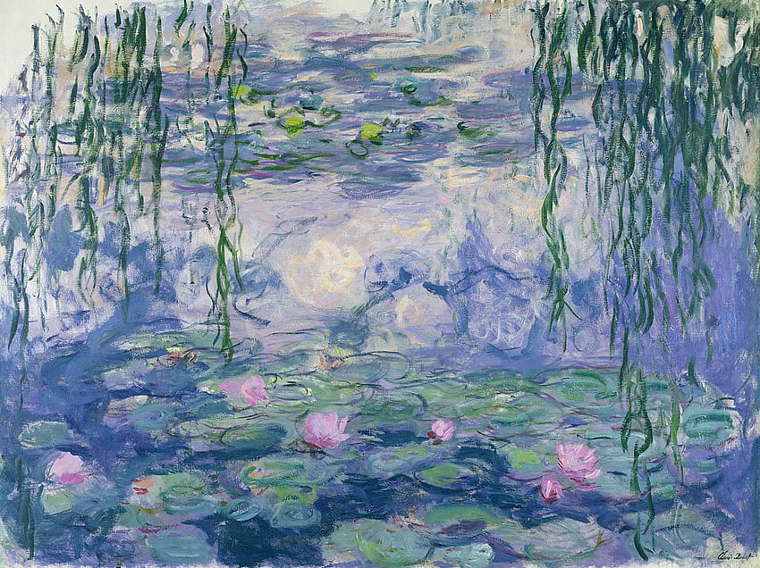 Claude Monet: El jardín Pinturas Anuncios E Flux, Claude Monet Nenúfares fondo de pantalla