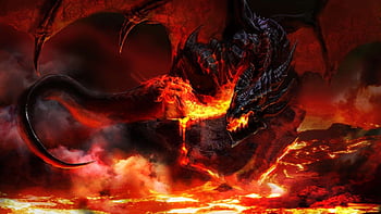 desktop wallpaper fire dragon 3d amazing fire dragon thumbnail