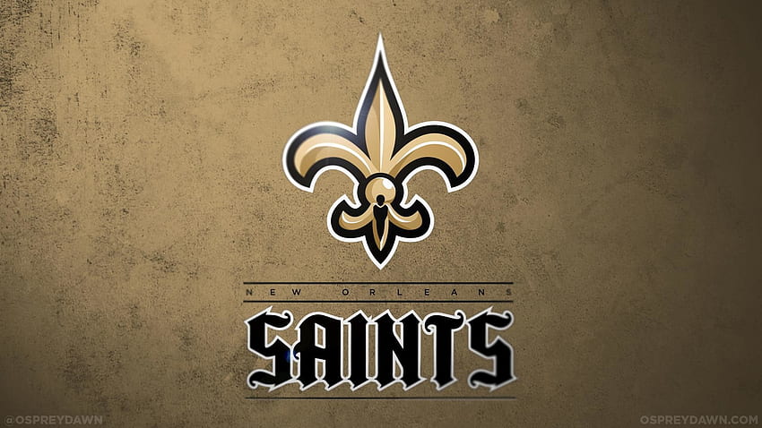 Logo dei Santi di New Orleans Sfondo HD