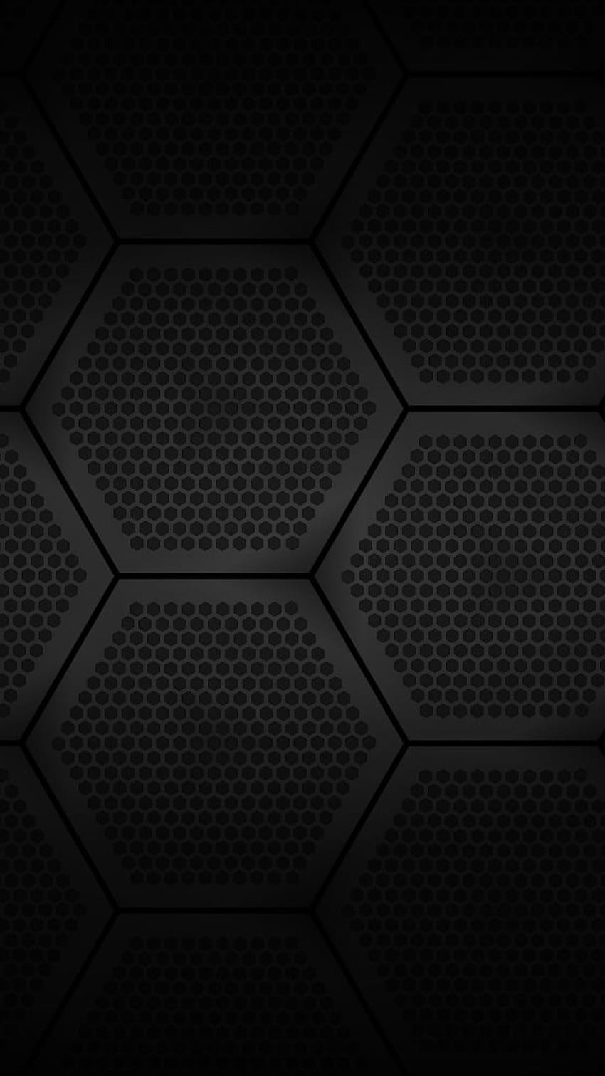 Digital art, abstract, dark, hexagon, geometric shape, pattern • For You For & Mobile HD phone wallpaper