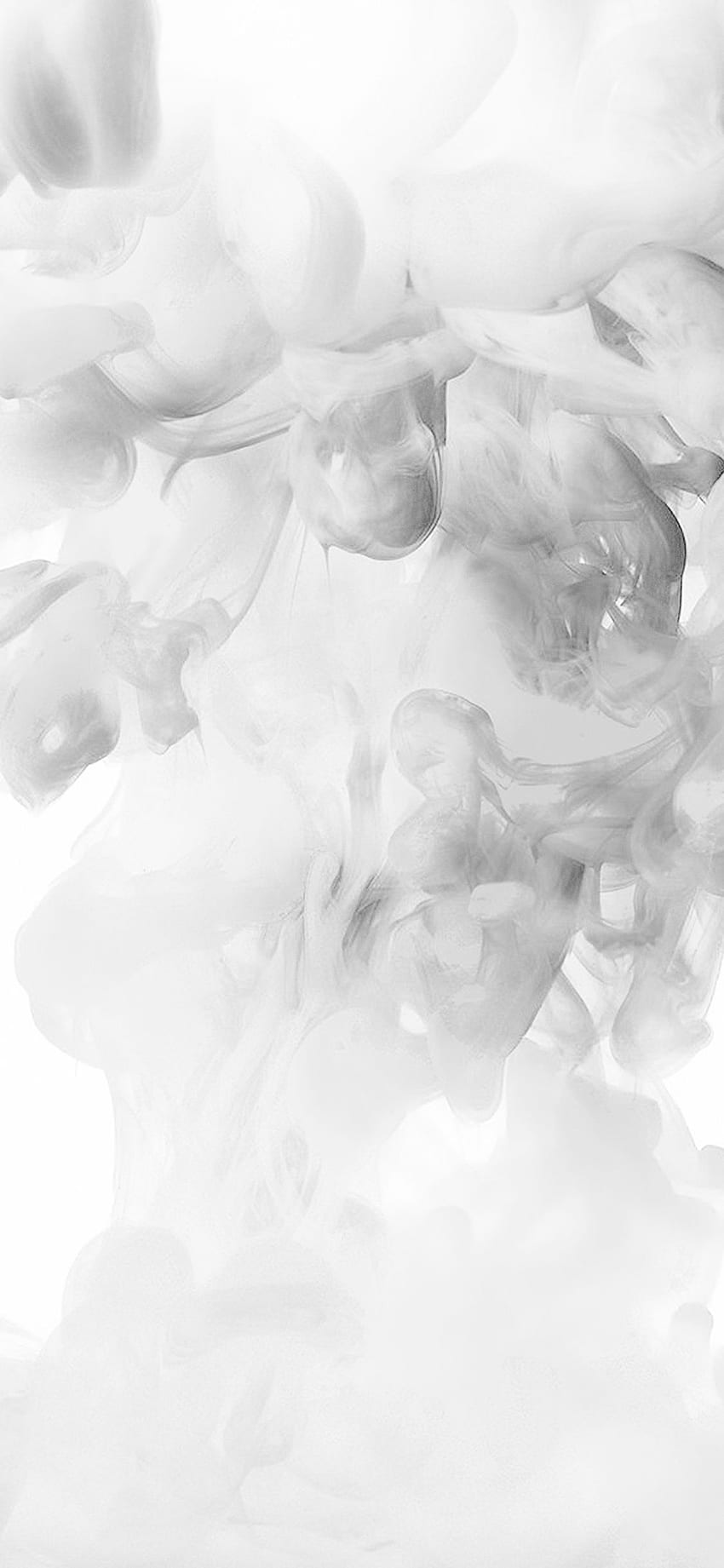 Am73 Smoke White Bw Abstract Fog Art Illust - iPhone X HD phone wallpaper