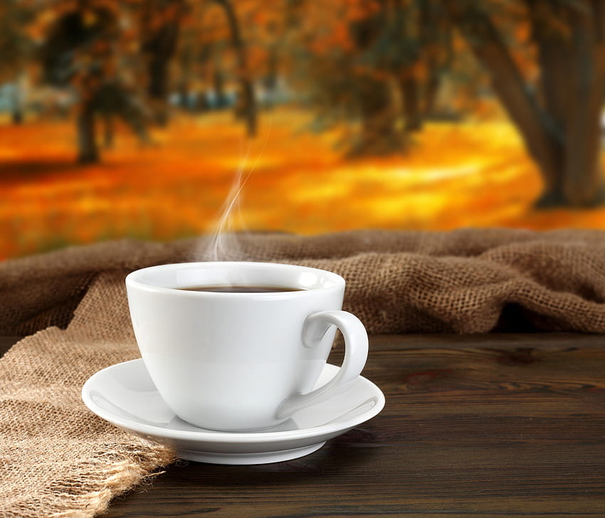 Кафе, есенно кафе HD тапет