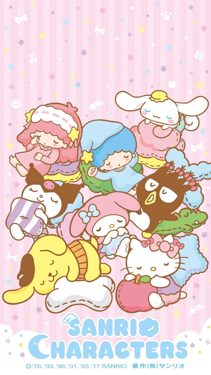Actualités , Sanrio , Star , Kitty - Téléphone des personnages de Sanrio, My Little Twin Star Fond d'écran de téléphone HD