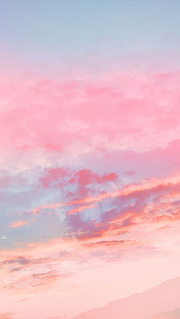 Pastel pink sky HD phone wallpaper | Pxfuel
