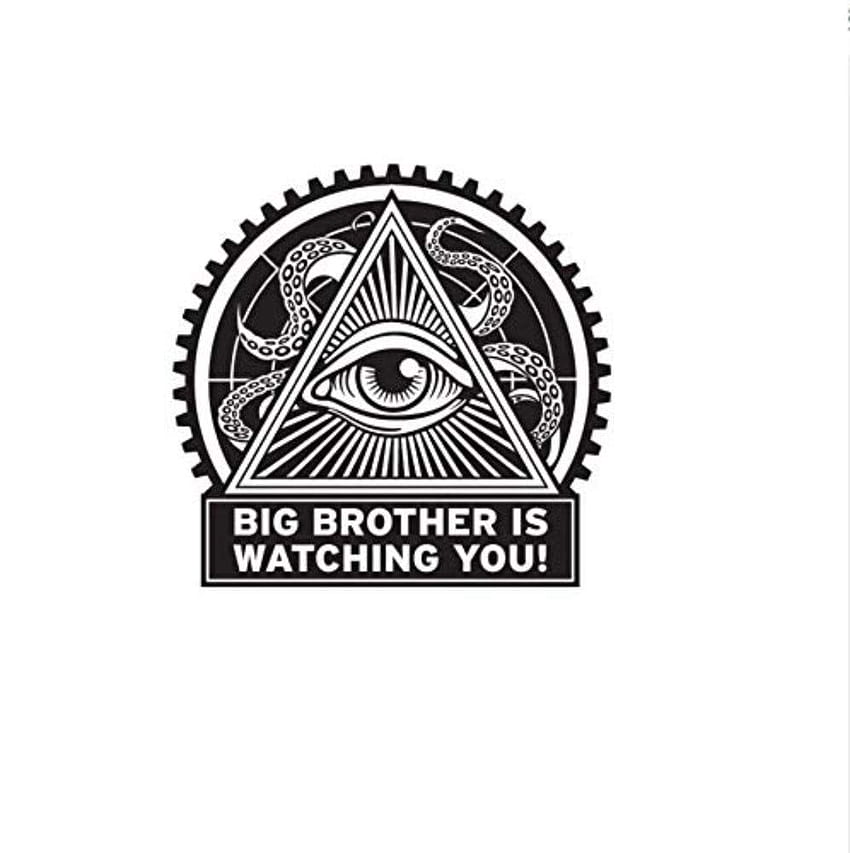 Big Brother patrzy na ciebie Naklejka - Tapeta na telefon HD