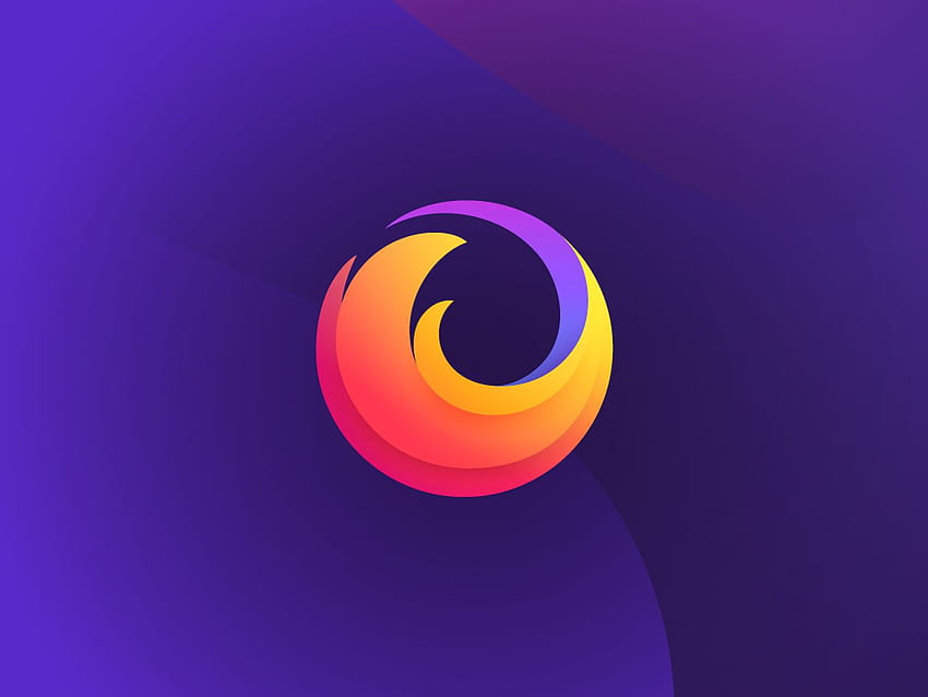 Das neue Logo von Firefox hat mehr Feuer, weniger Fuchs, Flaming Fox HD-Hintergrundbild