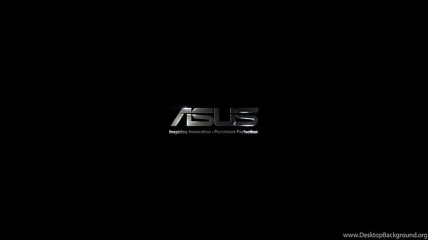 Asus 黒のロゴの背景、Asus ダーク 高画質の壁紙