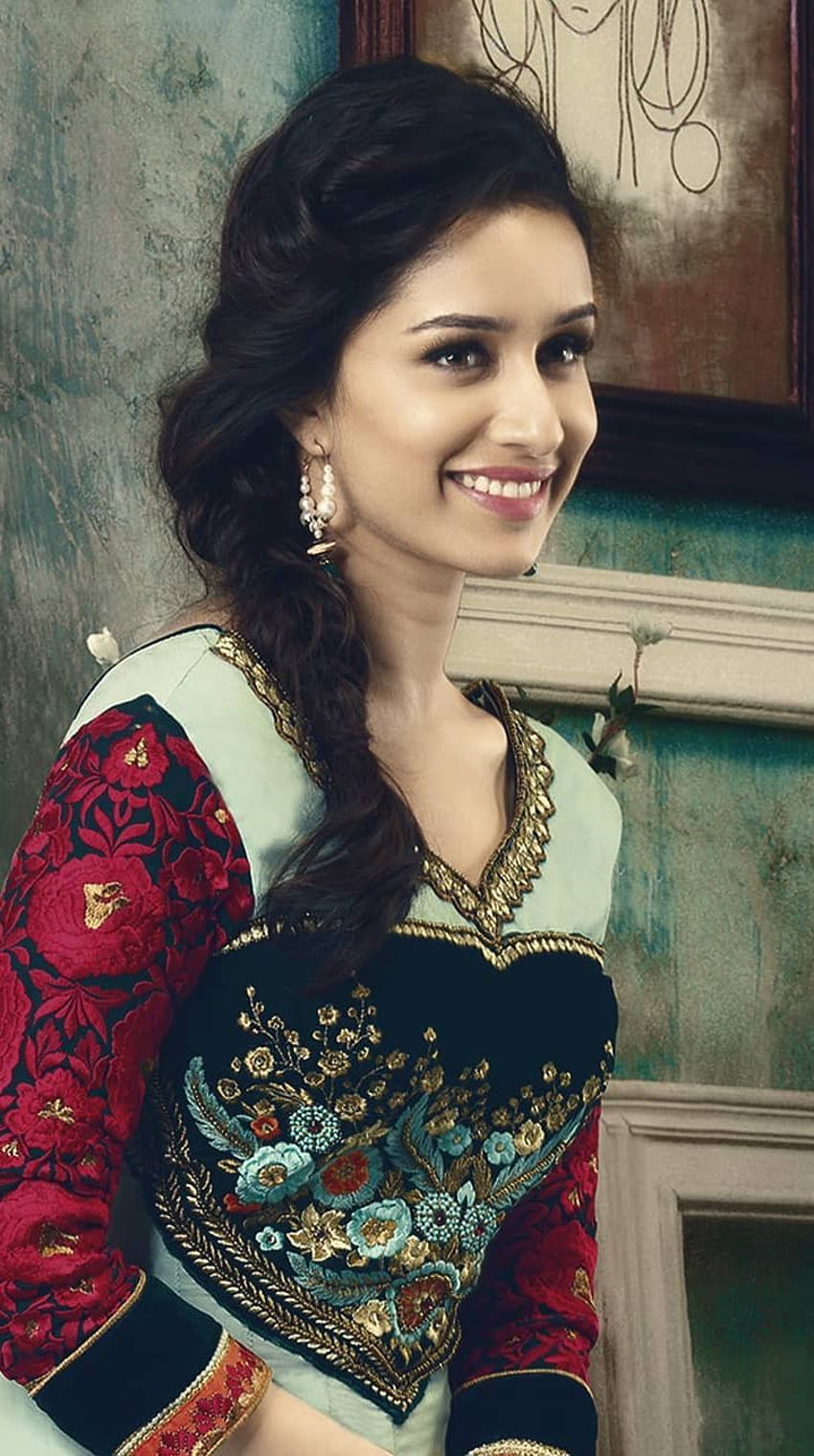 Shraddha Kapoor, aktris bollywood, cantik wallpaper ponsel HD
