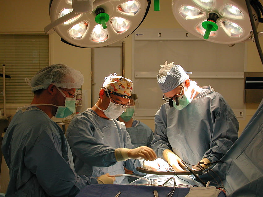 Neurochirurg, Chirurgie HD-Hintergrundbild
