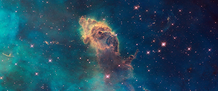 Nebulosa de Carina []: ancha, espacio ultra ancho 3440X1440 fondo de pantalla
