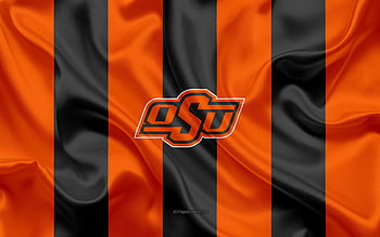 Oklahoma State Cowboys, American football team, creative American flag ...