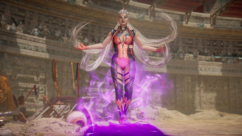 If I remember correctly from Terminator release, and they do the same, Queen Sindel will be available for everyone in about 23 hours ?, Sindel MK11 HD wallpaper