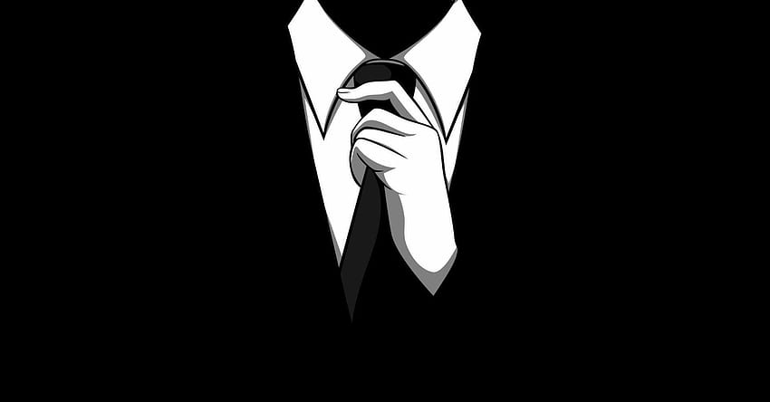 Anzug und Krawatte, schwarzer Anzug und Krawatte HD-Hintergrundbild