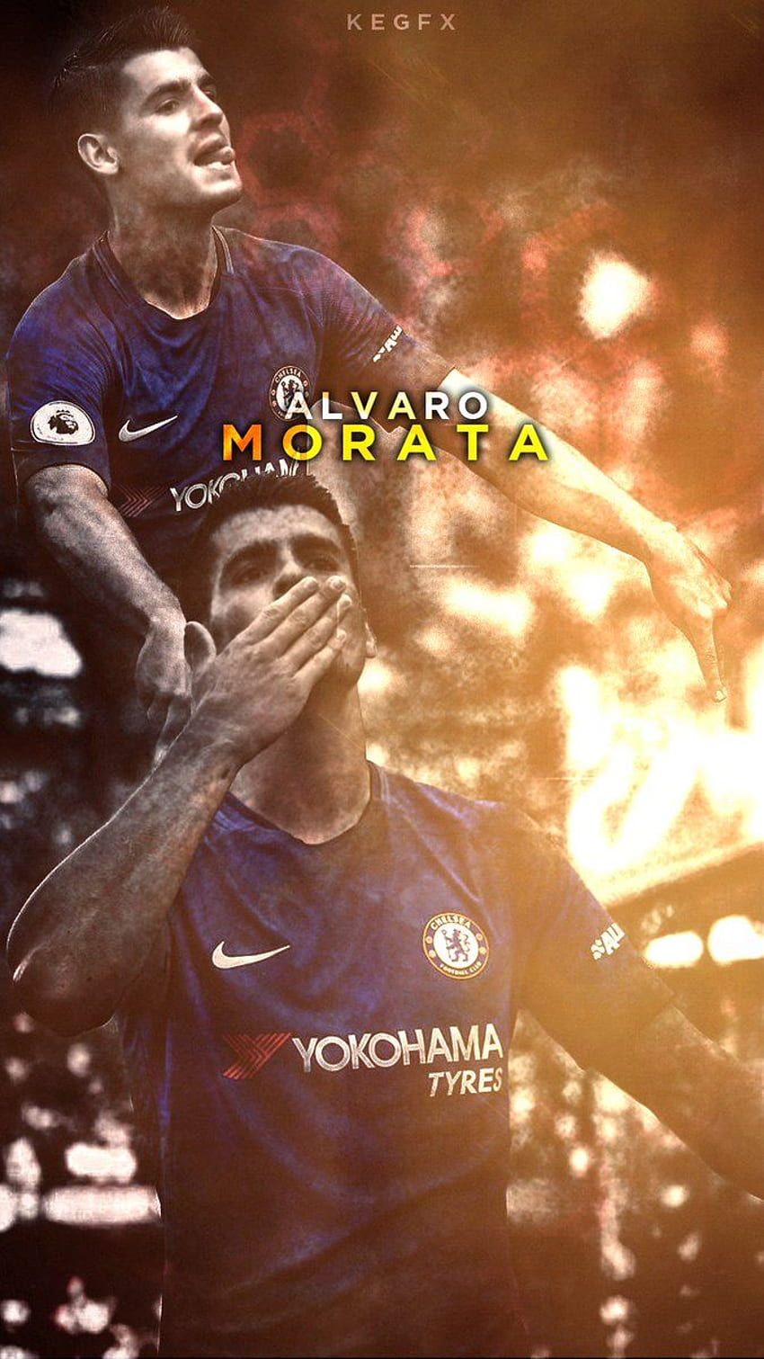 K.EGFX - Alvaro Morata Mobil, Álvaro Morata HD telefon duvar kağıdı