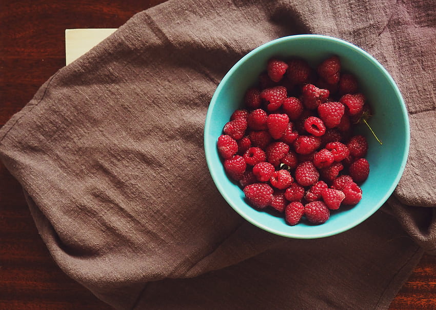 Food, Raspberry, Berries, Plate HD wallpaper