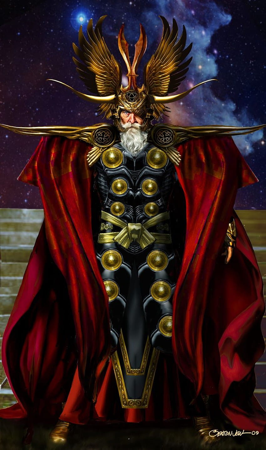 Odin Costume & The Casket of Ancient Winters Designs von THOR (2011), Odin Marvel HD-Handy-Hintergrundbild