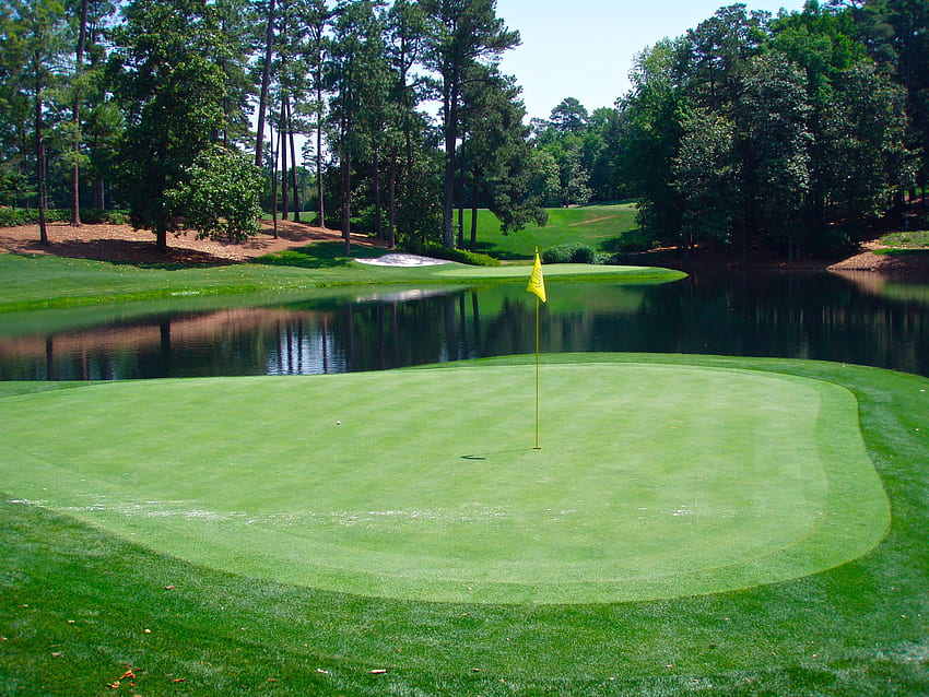 Augusta National Golf Course Masters 2015, Gra w golfa Tapeta HD
